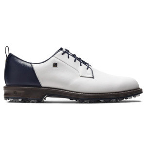 2025 FootJoy Men's Premiere Field LX Golf Shoes - White/Navy/Chestnut