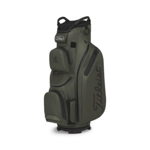 2026 Titleist Cart 14 Stadry Golf Bag - Cypress/Black/Black