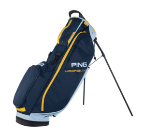 Bags: Ping Hooferlite Golf Bag - Navy/Crystal/Lemon