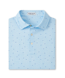 Peter Millar Men's Tequila Sunrise Performance Jersey Polo