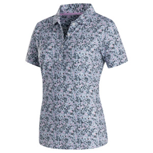 FootJoy Women's Short Sleeve Shirt - Orchid Floral