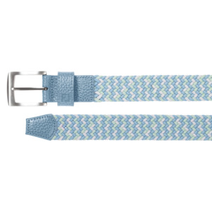 FootJoy Braided Belt - Blue Jay/White/Pistachio
