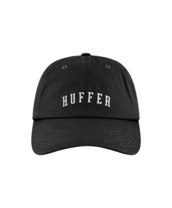 Caps: Huffer Ace Polo Cap - Washed Black