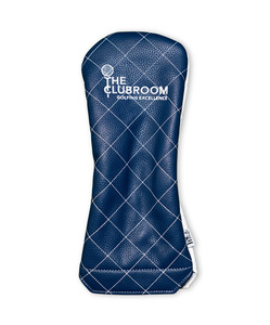 Clubroom Elite Two Tone Vintage Quilt Stitch Driver Headcover - Navy/White