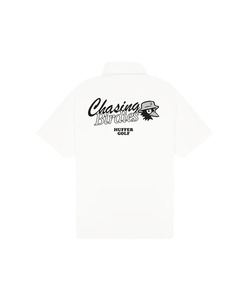 Mens Apparel: Huffer Golf Men's Classic Short Sleeve Polo/Chase - Chalk