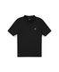 Huffer Golf Men's Tech Panel Short Sleeve Polo - Black/Chalk