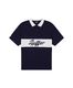 Huffer Golf Men's Par Line Short Sleeve Polo - Navy/Chalk