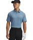 Under Armour Men's Drive Sport Pique Polo - Blue Smoke/Blue Calm