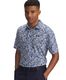 Under Armour Men's Playoff 3.0 Print Polo - Blue Atlantis/White/Midnight Navy