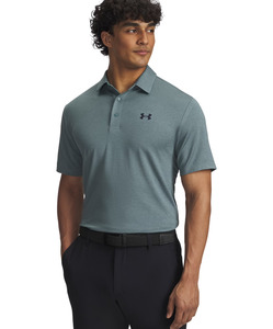 Under Armour Men's Playoff Polo - Jasper Blue/Midnight Navy