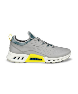 Golf Shoes: 2025 Ecco Men's C4 Golf Shoe - Concrete/Bay Green