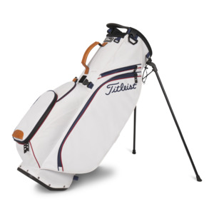 Titleist Players 4 Stand Bag - Limited Edition White/Burgundy/Navy