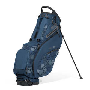 Golf Bags: Bag Boy HB-100 Stand Bag - Navy Skulls