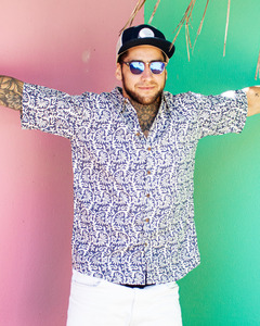 Short Sleeve Shirts: SAIRA Short Sleeve Shirt Maui Blue