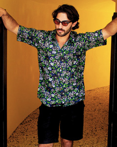 PADMA Short Sleeve Shirt Night Flower
