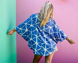 Womens Tops: MONIKA Shirt Sky