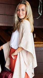 KOKO Bamboo-Cotton Drape Cream