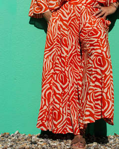 Pants And Skirts: SOFY Pants Orange Pop