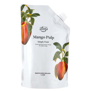 Fruit Pulps: Juicy Mango Fruit Pulp - 1 Litre