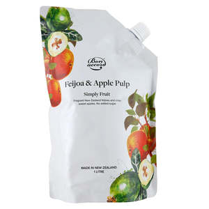 Fruit Pulps: Feijoa and Apple Fruit Pulp - 1 Litre