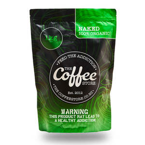Coffee Beans And Pods: Naked Organic Blend 1kg