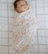 Single Cotton Muslin Swaddle – Honeycomb
