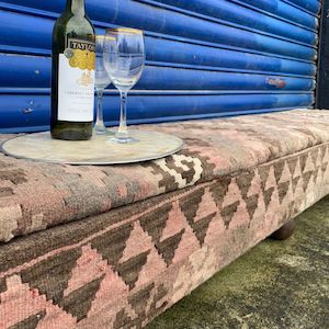 Furniture: Extra Long Turkish Bench Seat