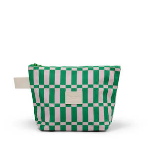 BAGS: Stash base midi (coast) - Apple/soft pink check