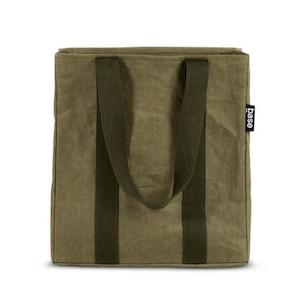 BAGS: Grocery base Bag (Washable paper) - Washed khaki