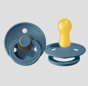 Bibs: Bibs Soothers (2 pack) Petrol