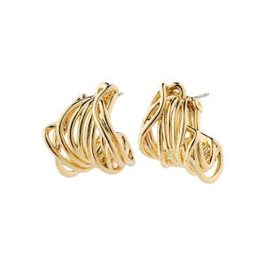 Pilgrim Jewellery: Pamela Earrings - Gold Plated