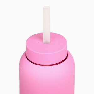Lunch Boxes: Bink Lounge Straw & Cap - Bubblegum