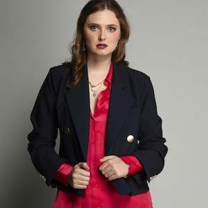 Drama The Label: Coffee Helps Blazer - Midnight