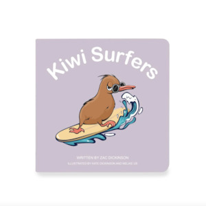 Kids Books Journals: Kiwi Surfers Book