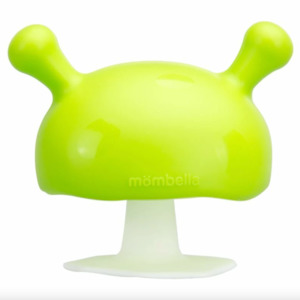 Teethers 1: Mombella Soothing Mushroom Teether - Green