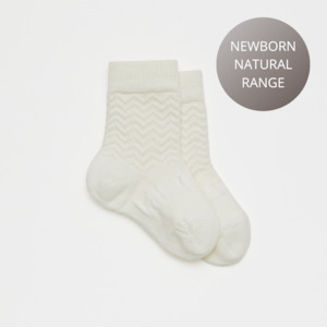 Kids Accessories Wear: Lamington crew socks - Pearl