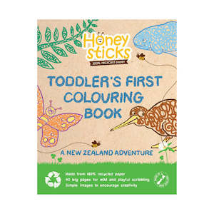 Honeysticks: Toddler's First colouring in book