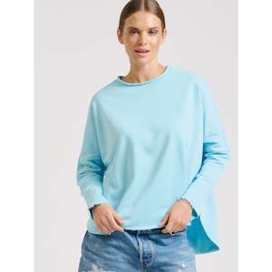 Raw L/S Sweatshirt - Sky Blue