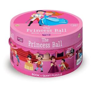 Sassi: Sassi Book and Giant Puzzle - The Princess Ball / 30 pcs