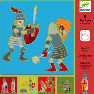 Djeco: Stencils - Knights