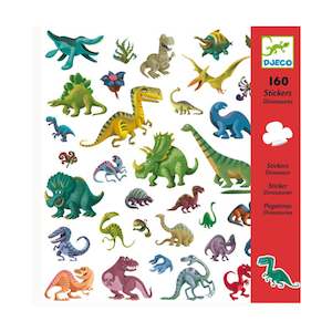 Djeco: 160 Stickers - Dinosaurs