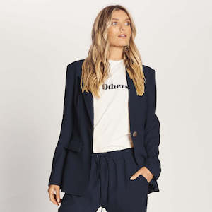 The Longline Blazer - Navy