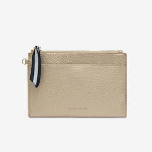 Wallets: New York Coin Purse - Gold