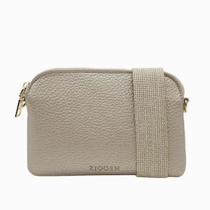 Clutches: Missy Hugo Cross Body Bag - Gold