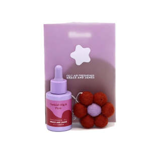 Room Fragrance: Bloom Collection - Turkish Fig & Pear Felt Air Freshener