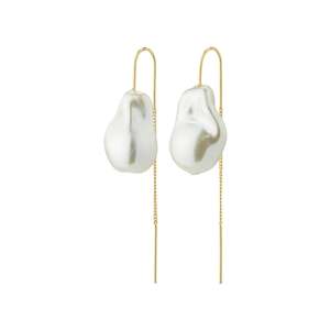 Rhythm Pearl Earrings - Gold Plated