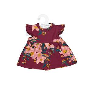 Dolls Dolls Clothes: Alpine Flowers dolls dress