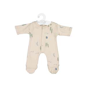 Dolls Dolls Clothes: Midnight Forest Dolls Sleepsuit