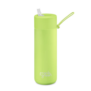 Eco Friendly: Ceramic Reusable Drink Bottle - Pistachio Green (595ml)
