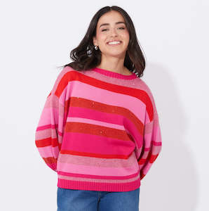 Yuma Jumper - Chilli / Pink